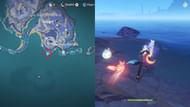 Touch the kuuhenki to start the challenge (Image via HoYoverse)
